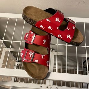 Phillies Sport Slides, Never hit the pavement.